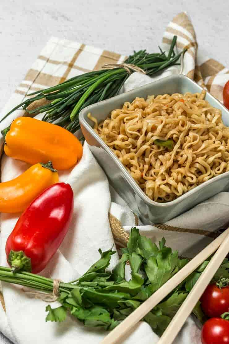 تصویر 2 از خرید و قیمت نودل با طعم سبزیجات + فروش صادراتی